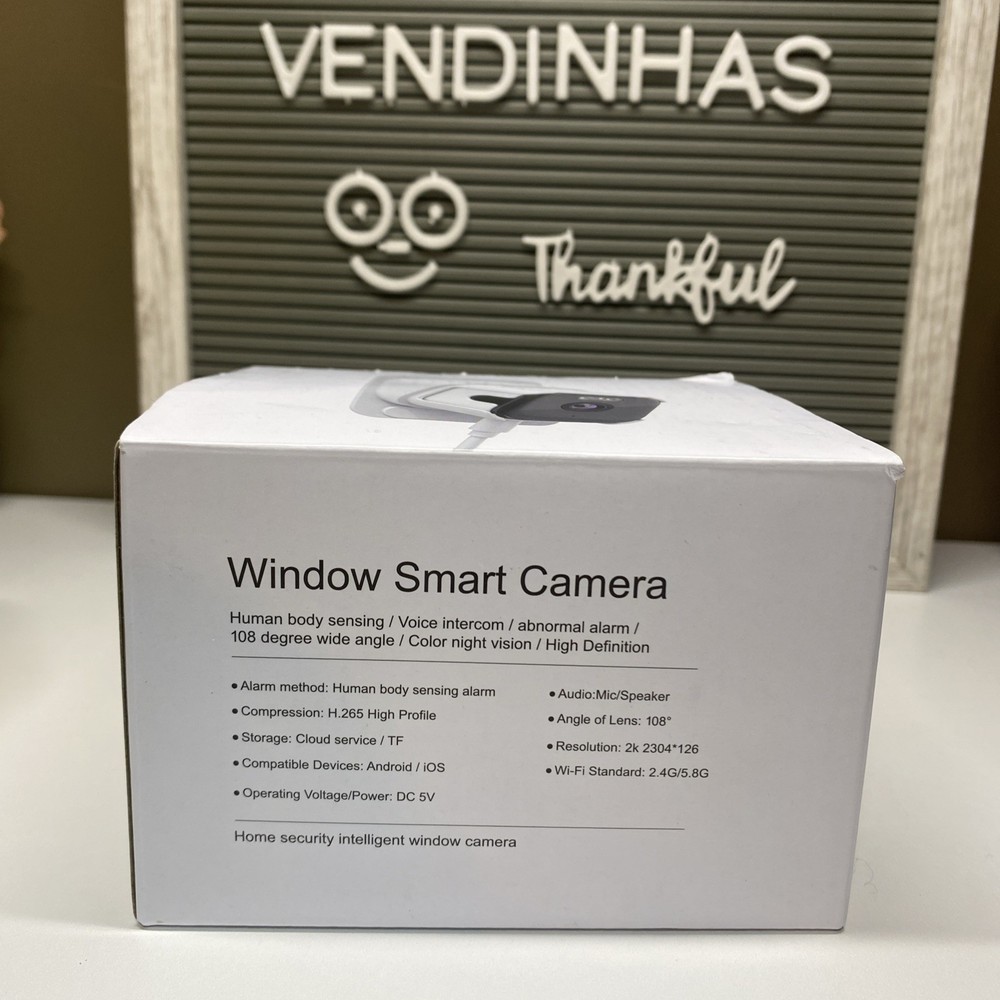 WIFI Camera Night Vision Window Smart Camera for Home Security