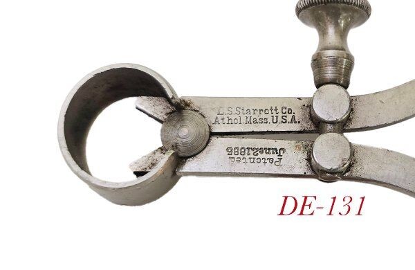 clean shape STARRETT TOOLS 76 THREAD CALIPER machinist tool