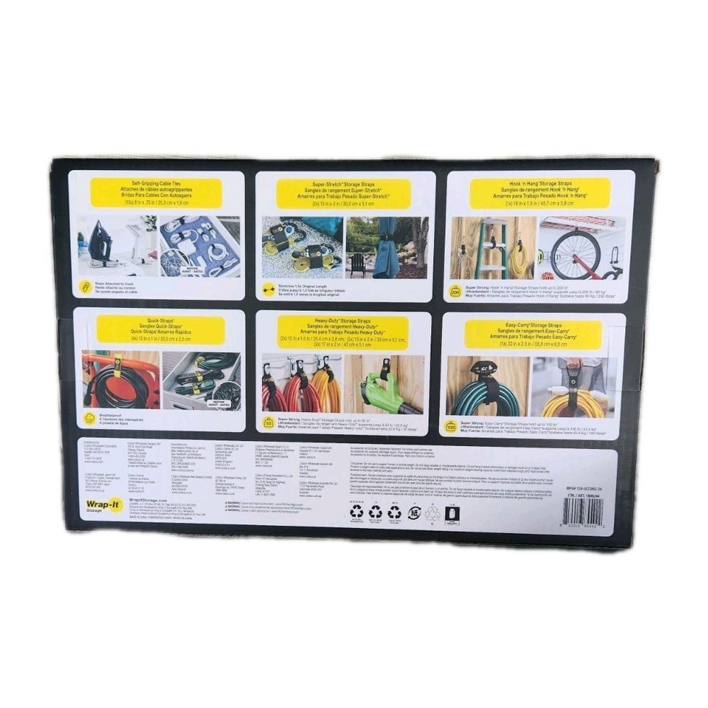 NIB! Get Untangled "Wrap-It Ultimate Organization Pack 24 Piece