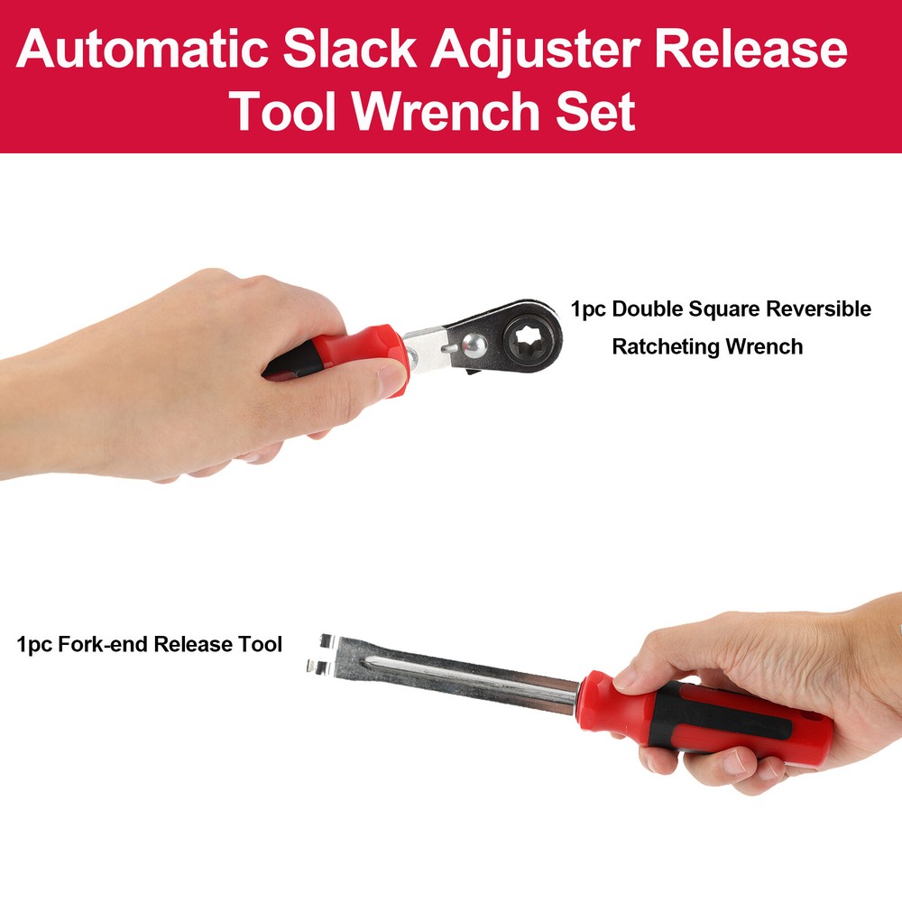 For Air Brake System Automatic Car Slack Adjuster Release Tool Wrench Set