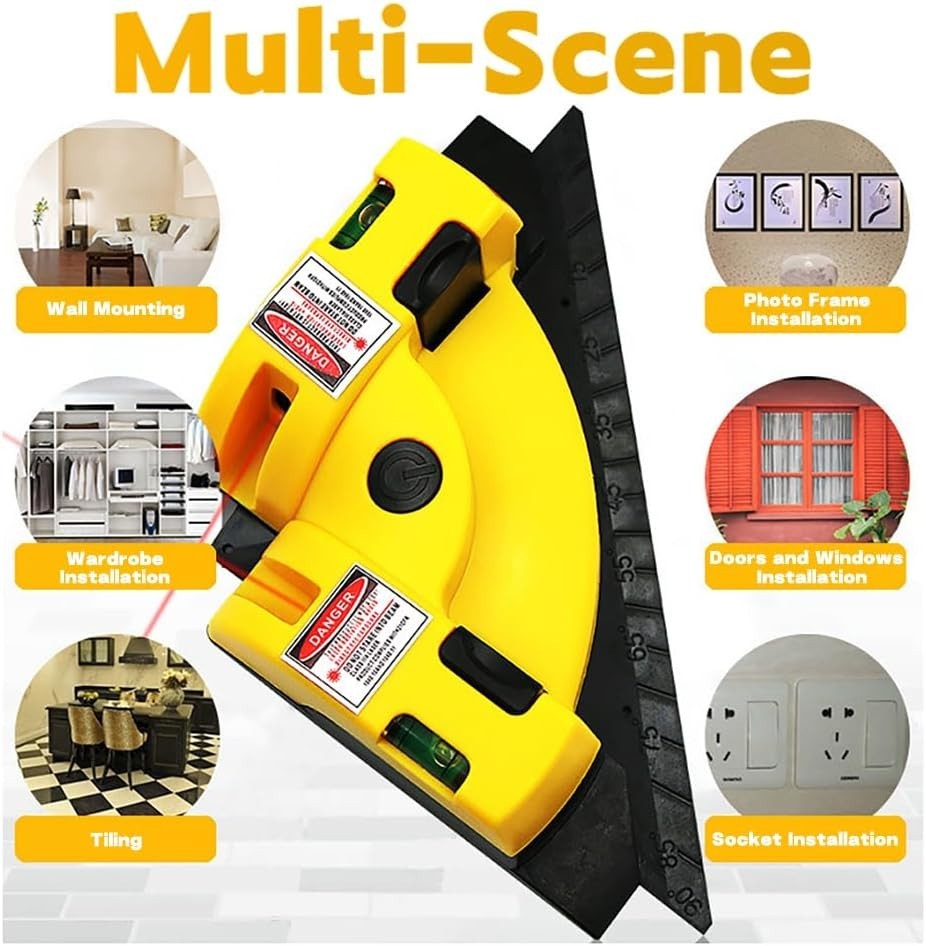 Compact Laser Level - 30ft Green Beam with Intelligent Protractor for Accuracy