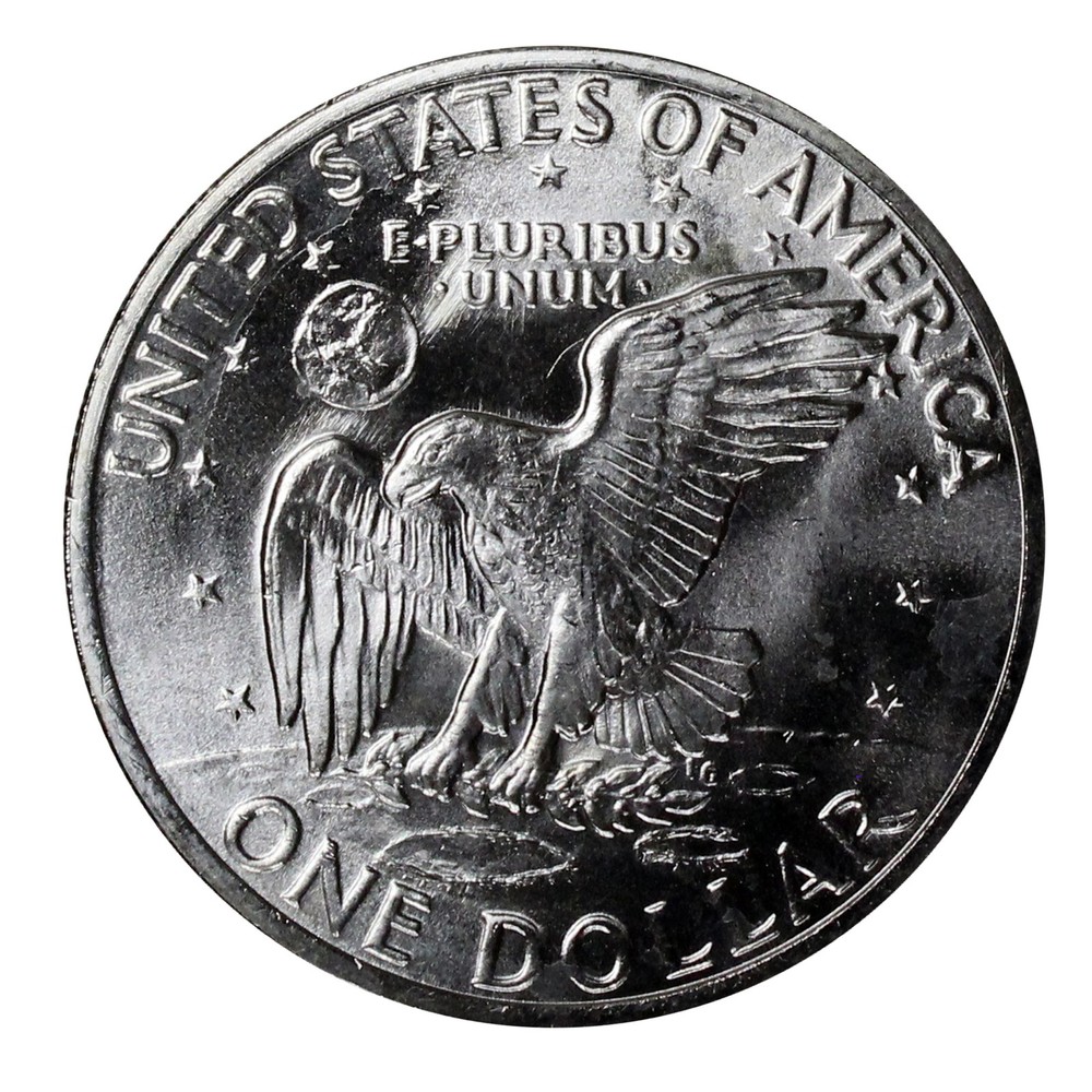 1973 -S Eisenhower dollar BU 40% Silver Ike Coin