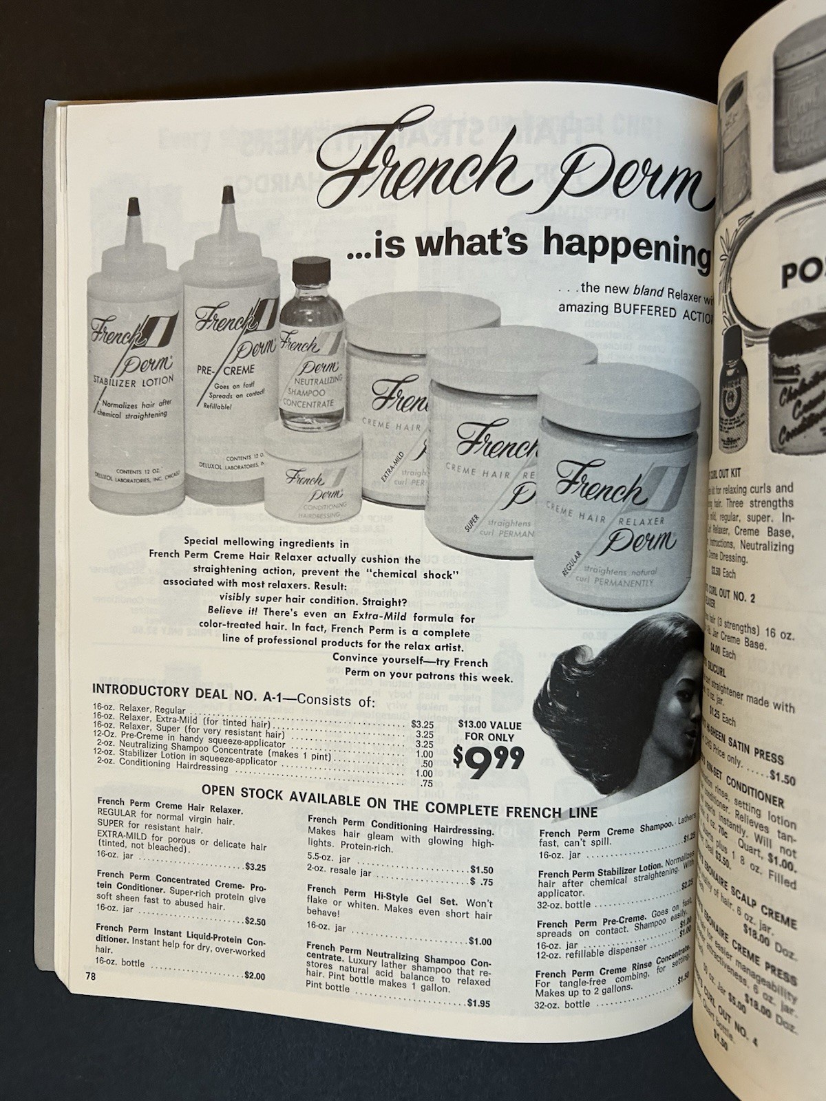 Chicago Hair Goods Catalog SALON Includes African American WIGS Ultra-Sheen