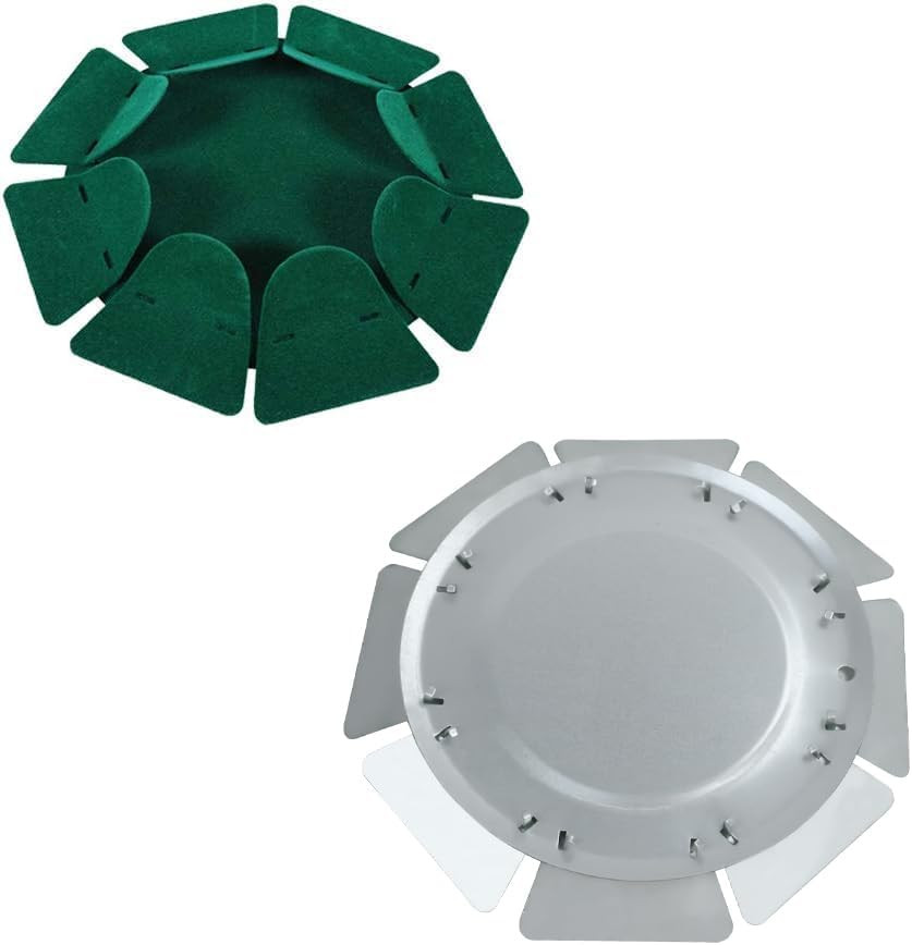 HOW TRUE 2 PCS All-Direction Golf Putting Cup Golf Practice Hole Cup Surface Flo