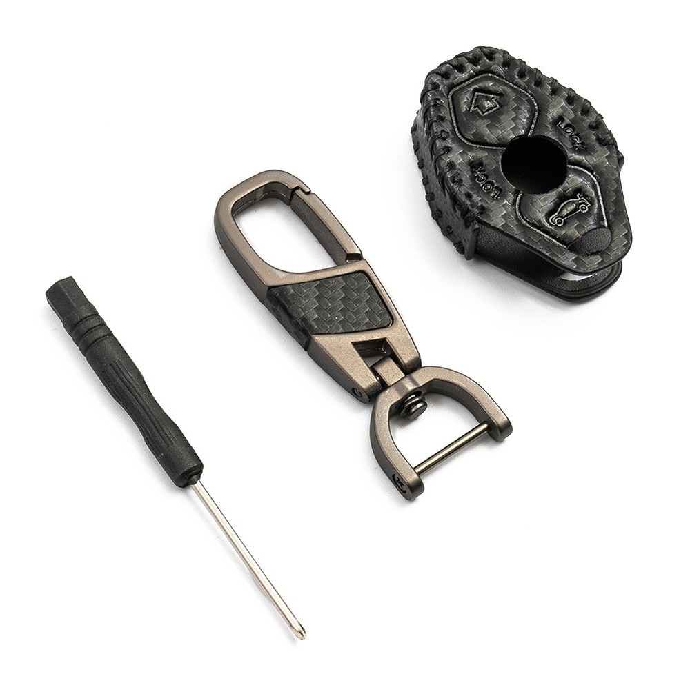Carbon Fiber Auto Car Key Cases For M3 E38 E39 E46 E53 E60 E61 E83 E85 & E86