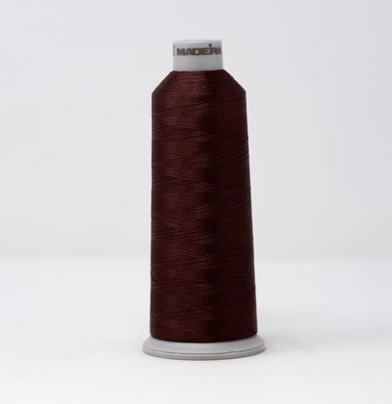 Madeira Polyneon #40 5500yd Thread Cone 1958 Cedar Bark Brown