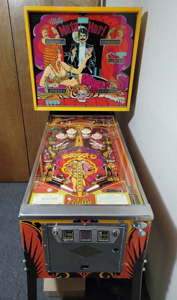 Vintage Mata Hari Pinball Machine, 1978 (Solid State)