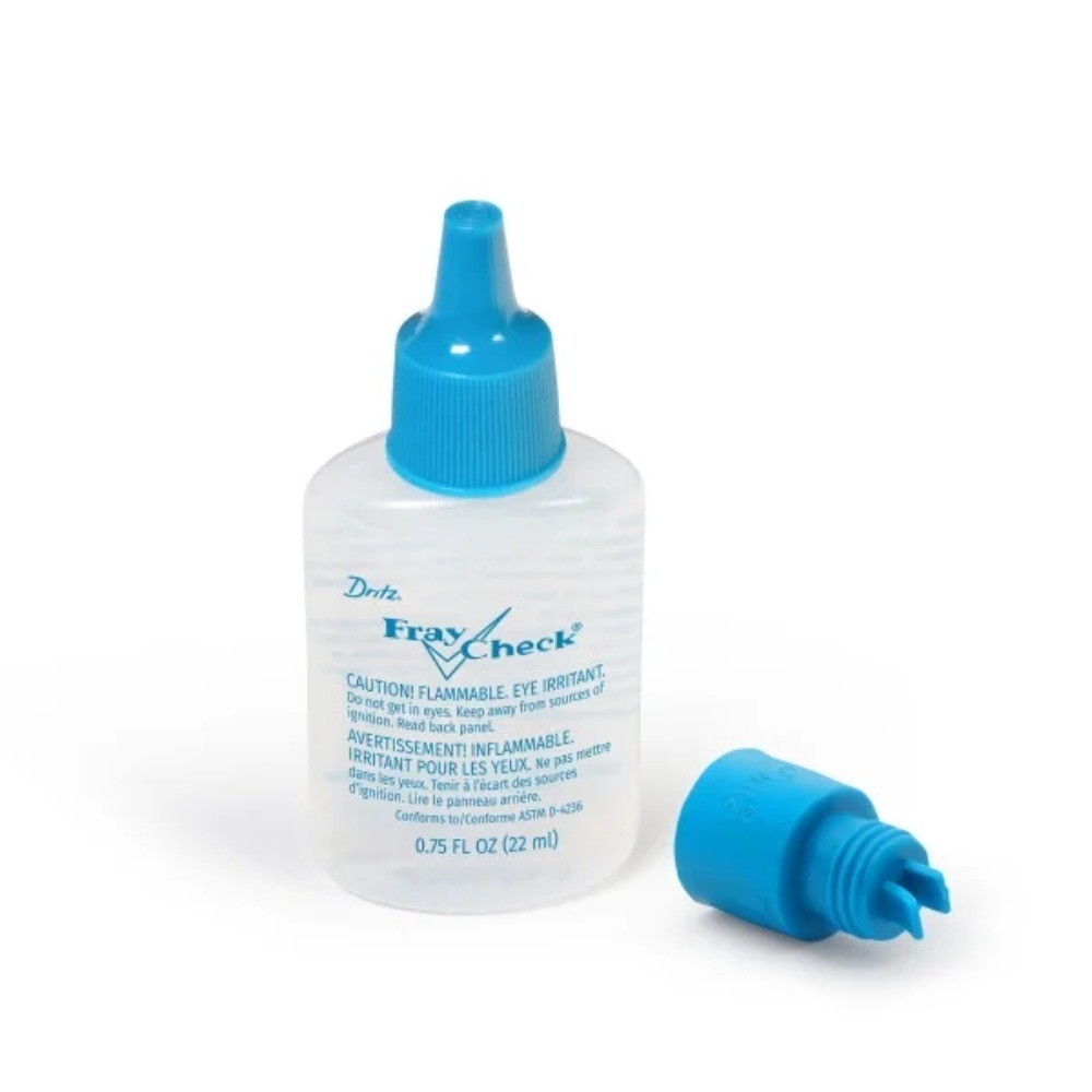 (2 pack) Fray Check with Fabric Guide Applicator Tip, 0.75 oz.