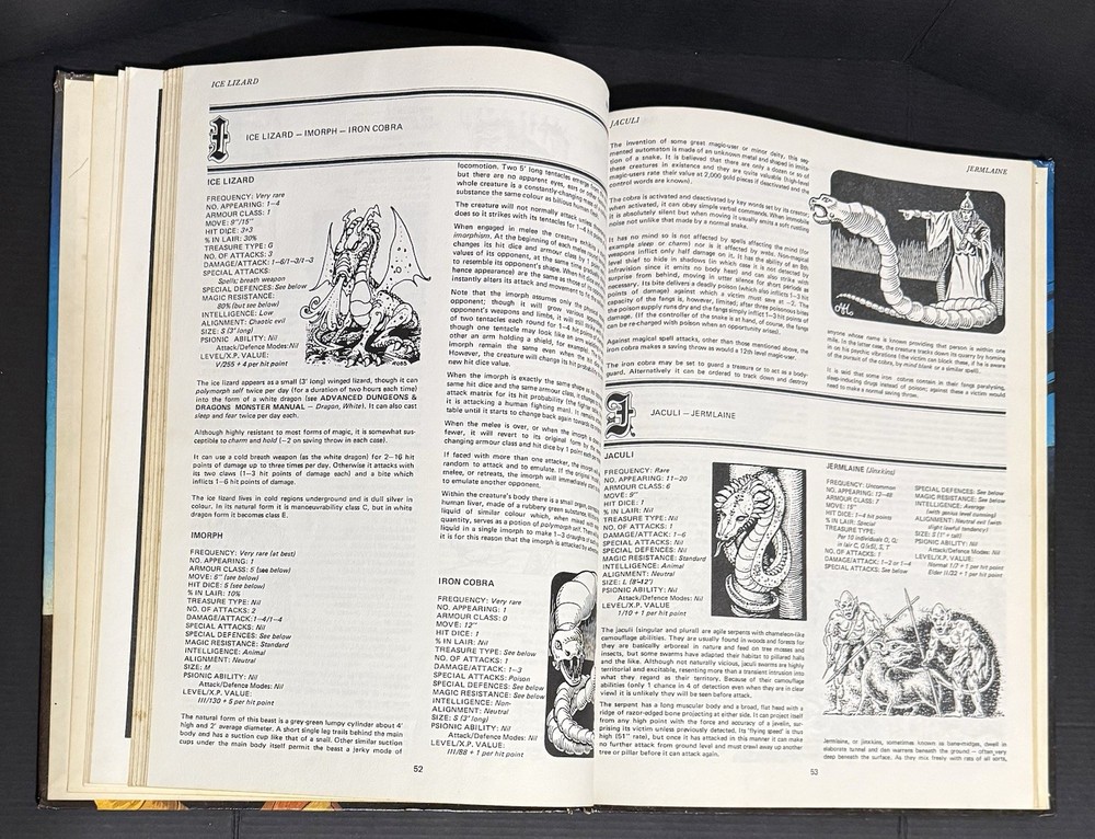 Advanced Dungeons & Dragons Fiend Folio Hardcover Book