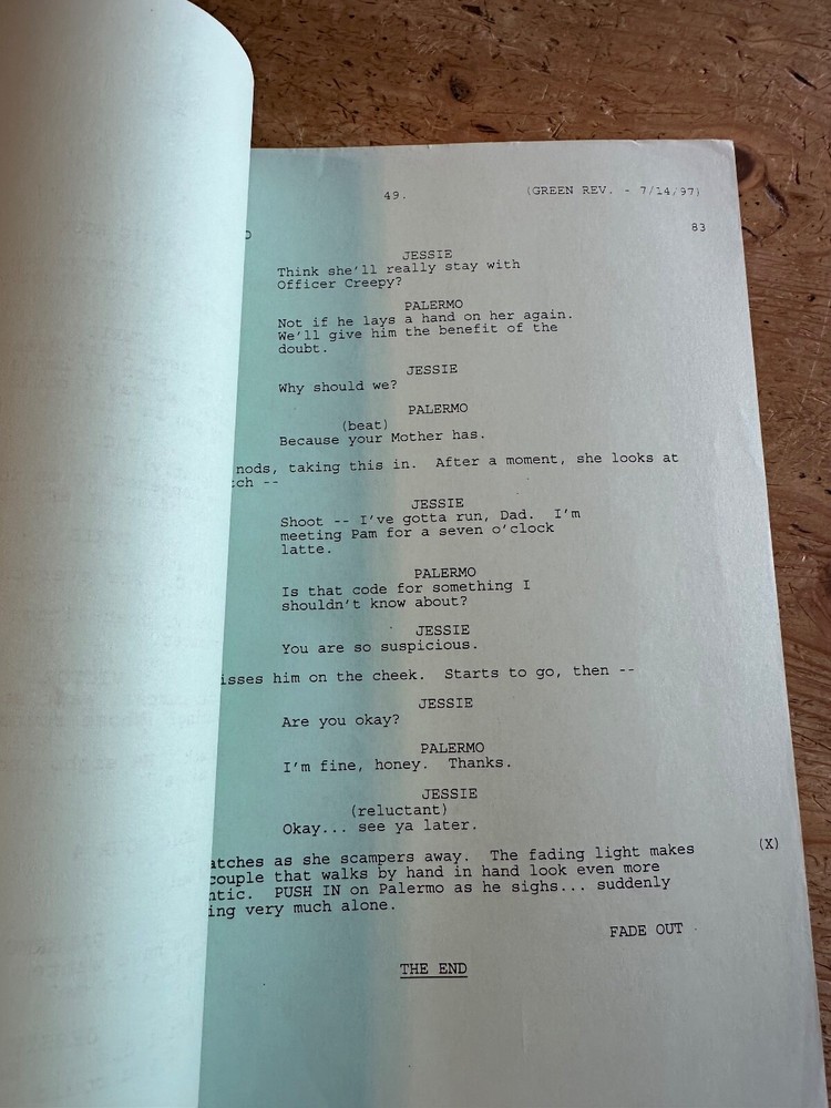 PACIFIC BLUE TV SHOW SCRIPT EPISODE EXCESSIVE FORCE