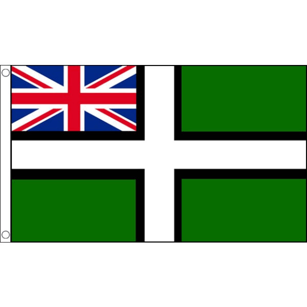 Devon Ensign Devonshire Flag Table Hand Waving Flags Duraflag Party Displays