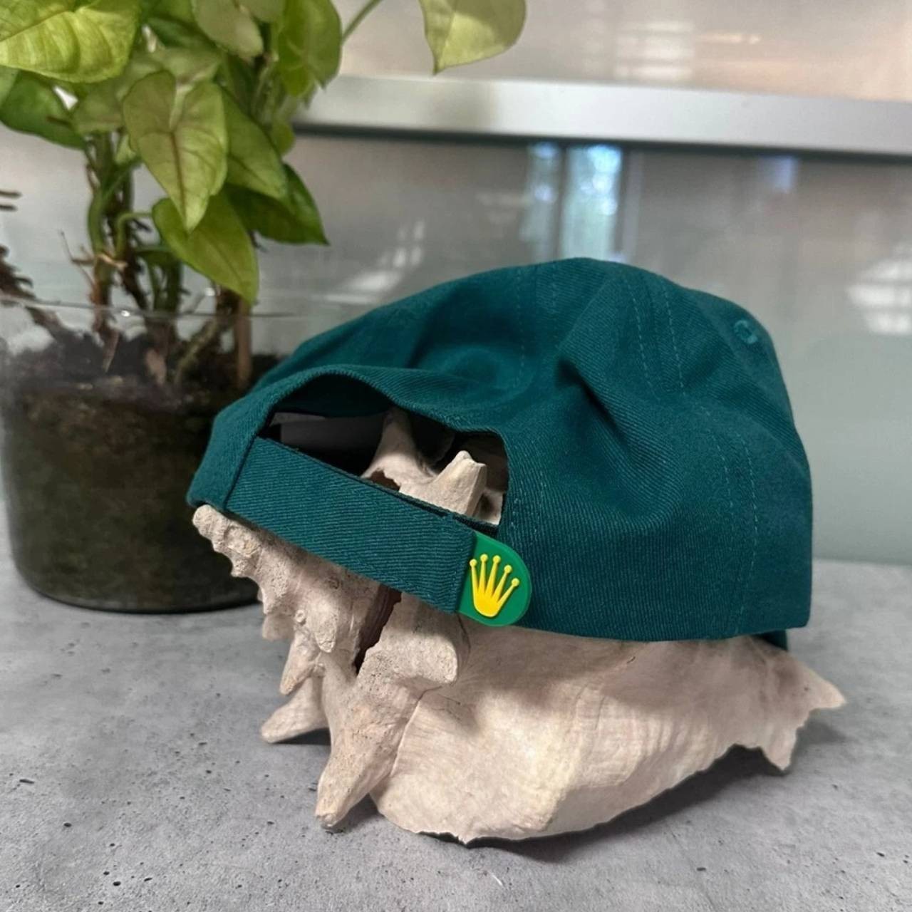 Auth Rolex Cap Black Embroidered Adjustable Hat Free Size