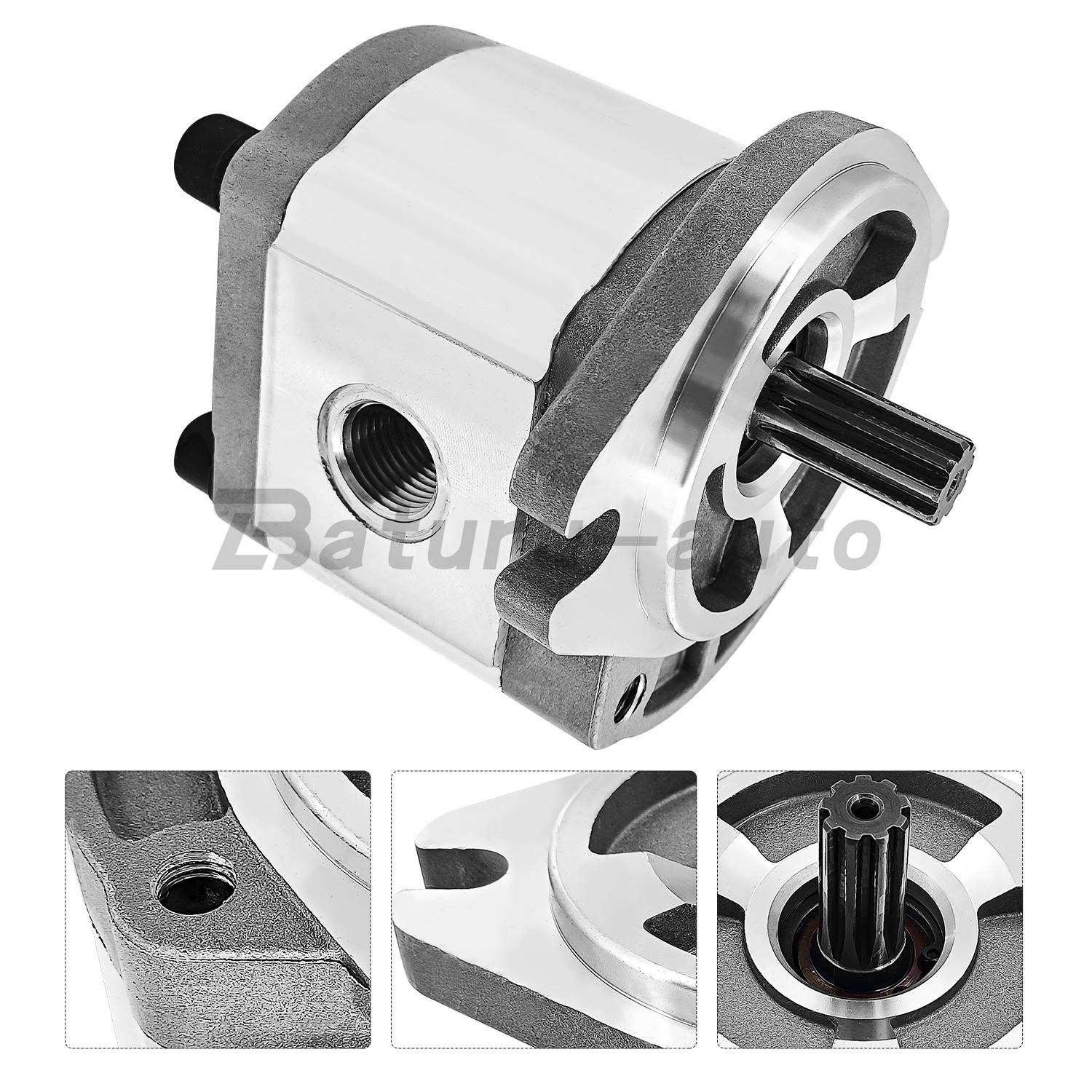 PGP5106G3LP Single Acting Hydraulic Gear Pump For AGT H12 Excavator 1 Ton NEW