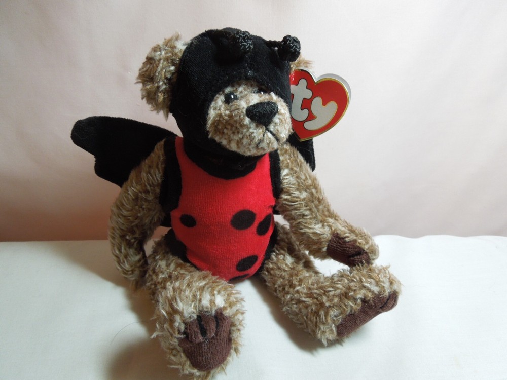 TY Attic Treasures Collection Bugsy The Ladybug