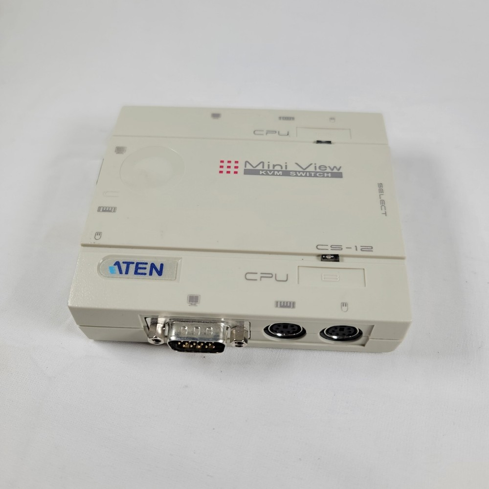 MASTER VIEW CS-12 MINI KVM SWITCH