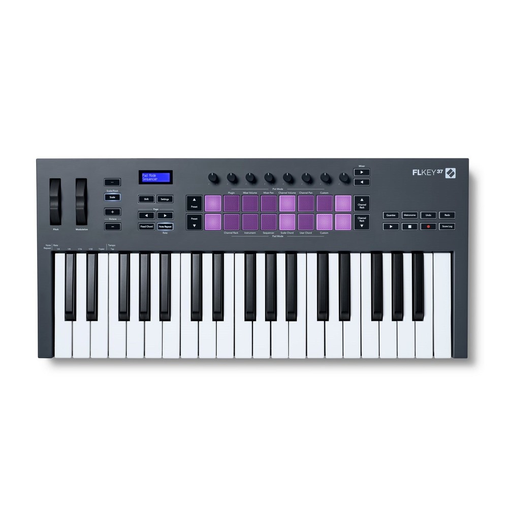 Novation FLkey 37 37-Key MIDI Controller Keyboard for FL Studio