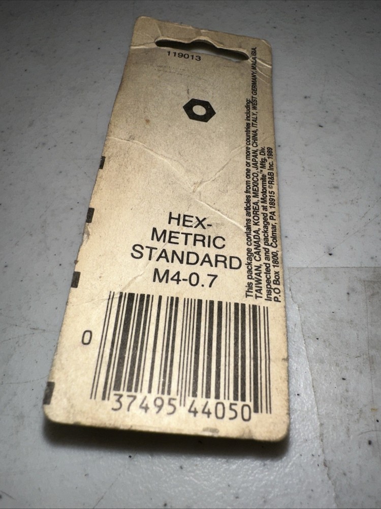 Dorman Hex Nuts M4-0.7 #44050