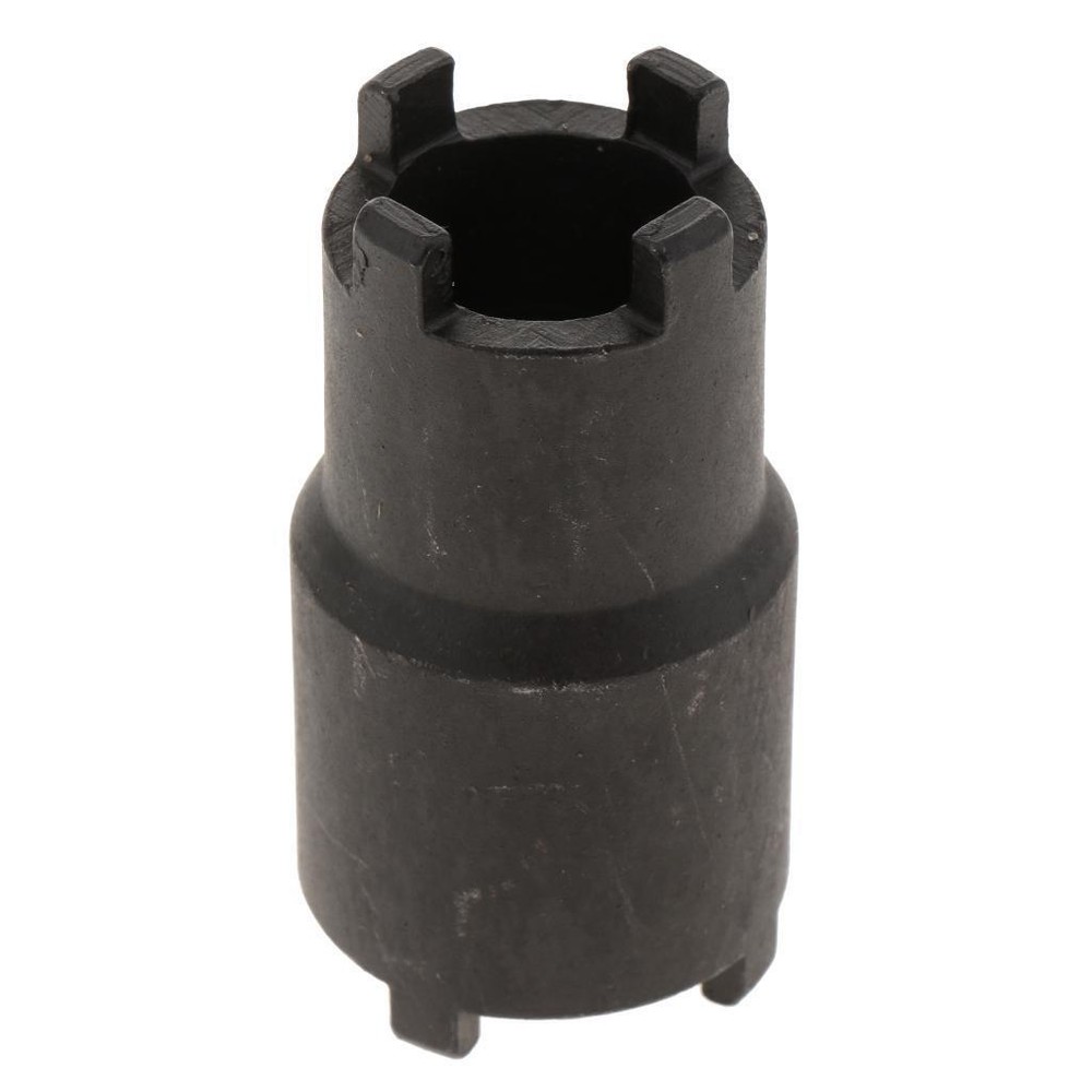 Special 4-pin Spanner Socket Tool For Slotted Castle Locking Nut Remover - as