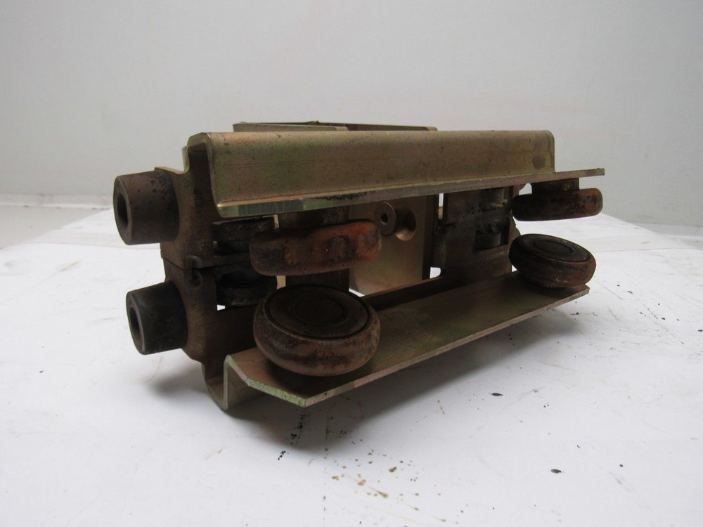 Bridge Crane C-Track Flat Cable Festoon Single Saddle Trolley 8"