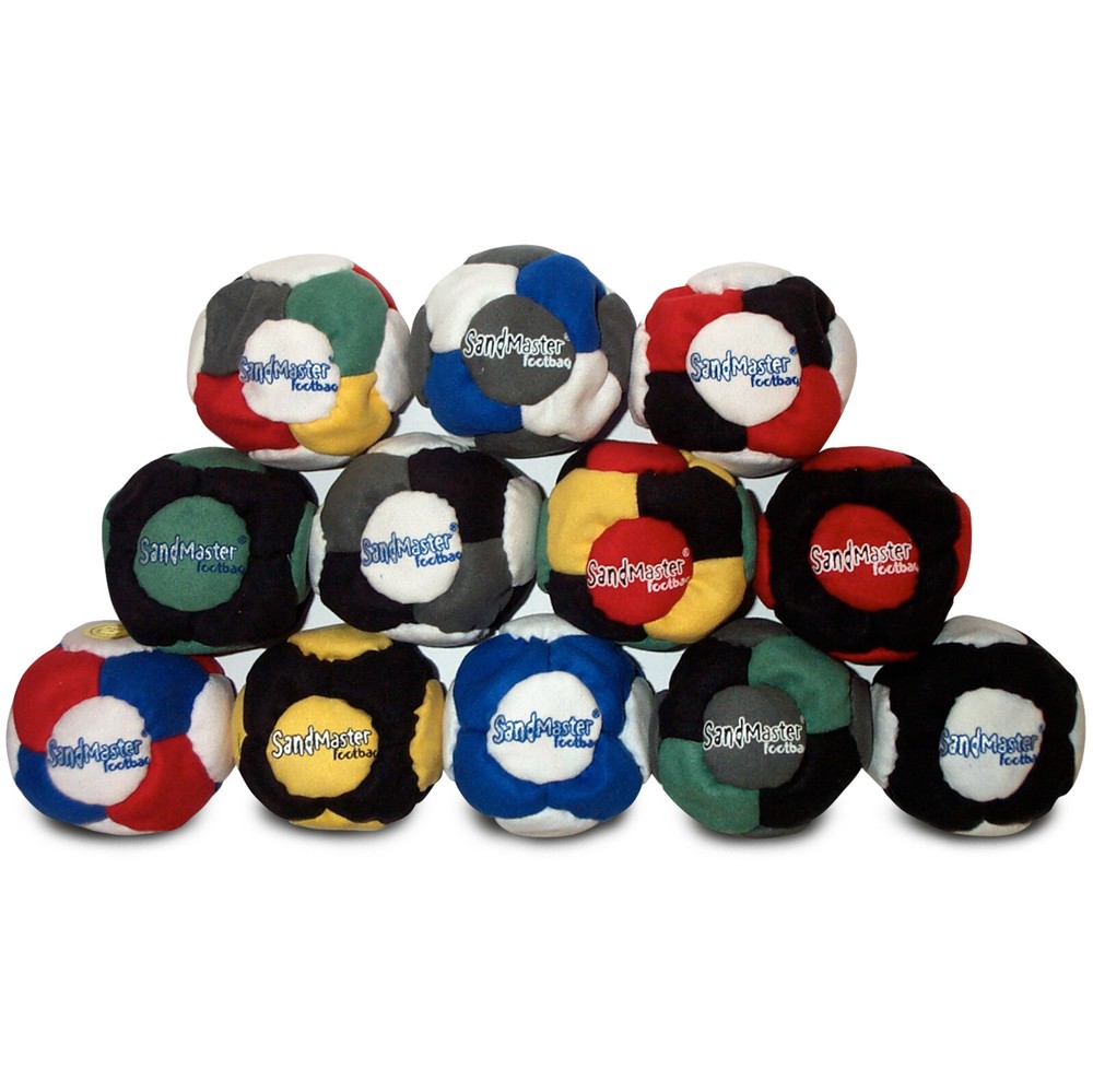 12 SandMaster footbag hacky sack Sand Master dirtbag