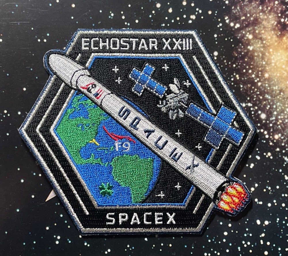 ECHOSTAR XXIII SPACEX SPACE-X PATCH 🚀