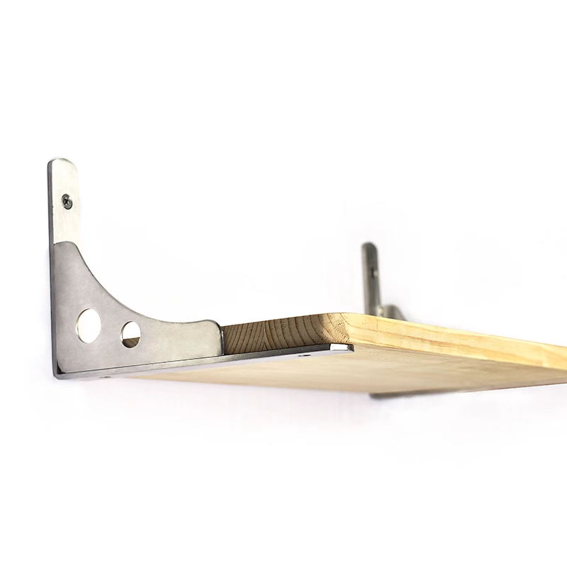 Solid Thickening Stainless Steel Triangular Support Bracket Wall Shelf Mounted