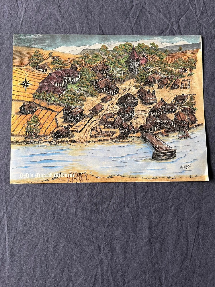 Advanced Dungeons and Dragons 2E Night Below An Underdark Campaign - Incomplete