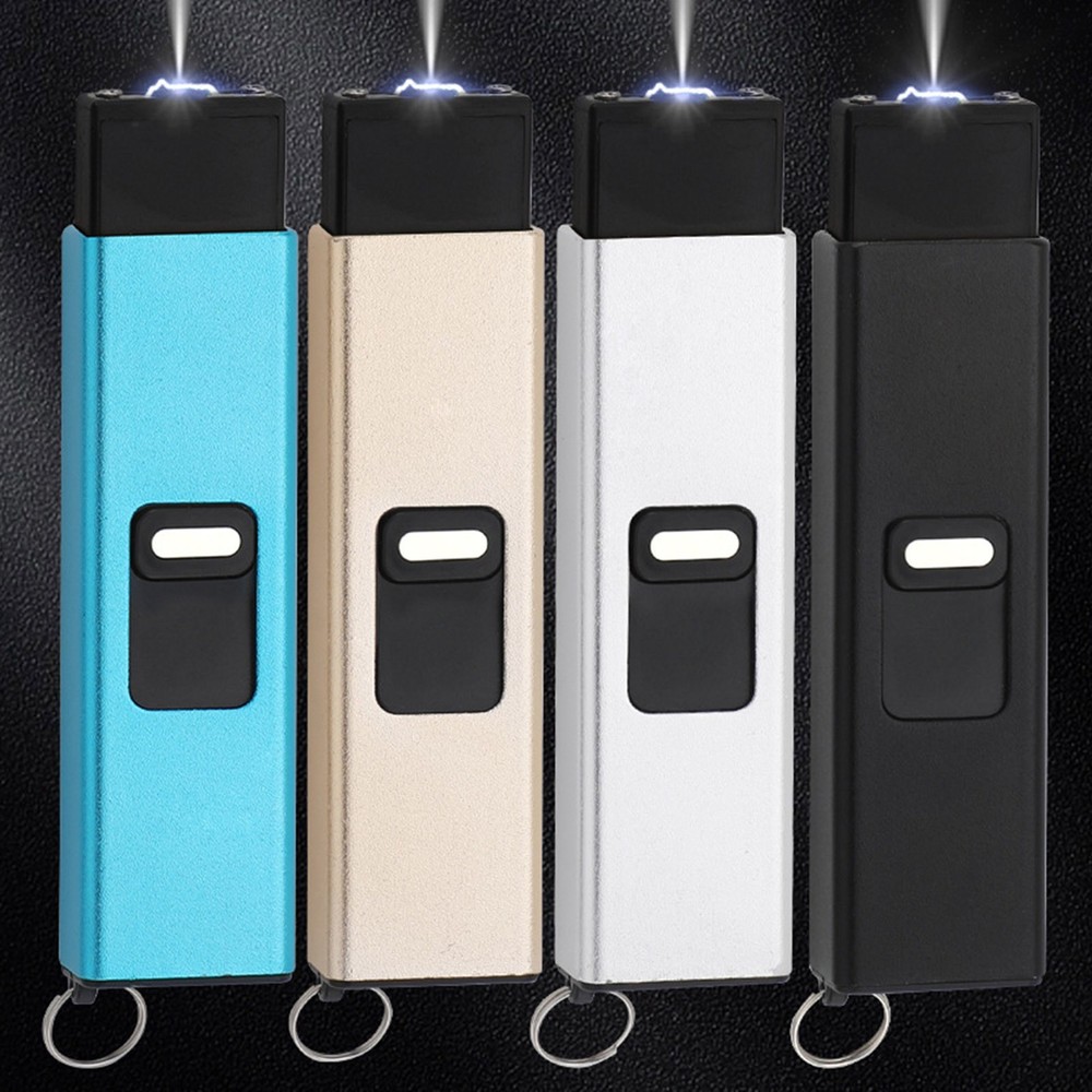Pulse Arc Igniter USB Charge LED Light Barbecue Kitchen Fire Starter