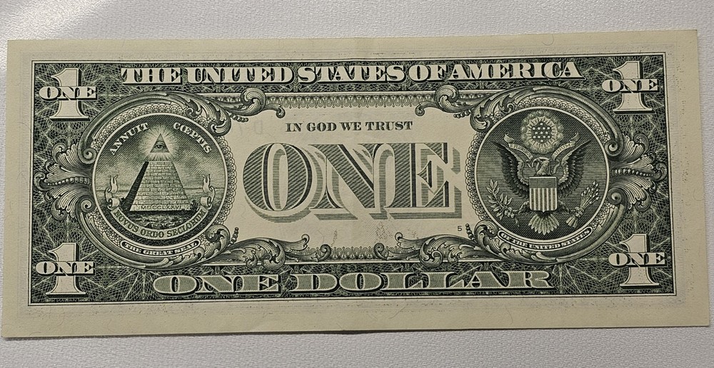 🚀 AU $1 Note-Errors Slight Offset Print, Misaligned, Double Serial Digit "6"🚀