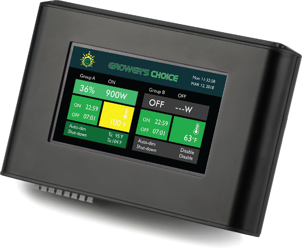 Growers Choice Master Lighting Controller LED HPS Timer Daisychain Dim Function