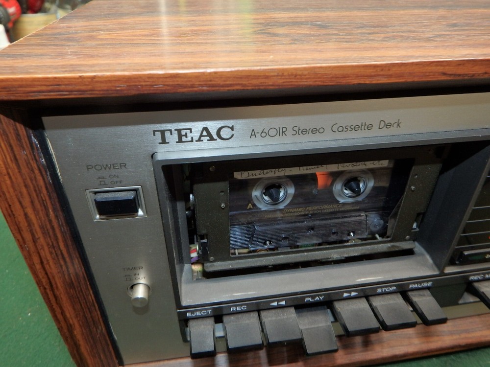 Vintage Teac A601R Stereo Cassette Deck -Read