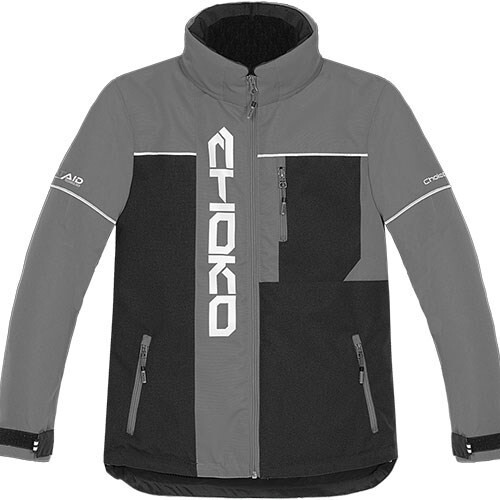 CHOKO REBEL JUNIOR JACKET NYLON GREY SIZE 14 123123