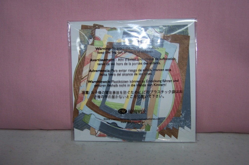 2009 Creative Memories Paper Frames DISCOVER 24 Paper Frames NEW in Pack