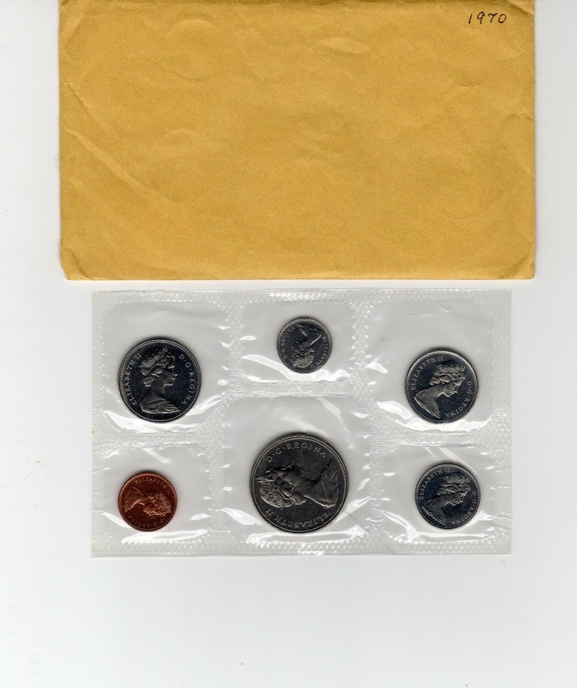 1970 Canadian uncirculated set