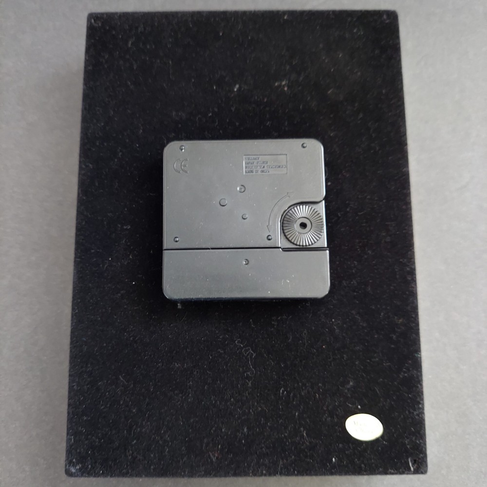 Ceremonial Picture Frame Clock [5x7] Silver, Lockheed Martin Inscription