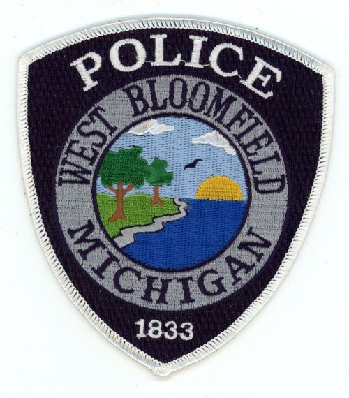 MICHIGAN MI WEST BLOOMFIELD POLICE NICE SHOULDER PATCH SHERIFF