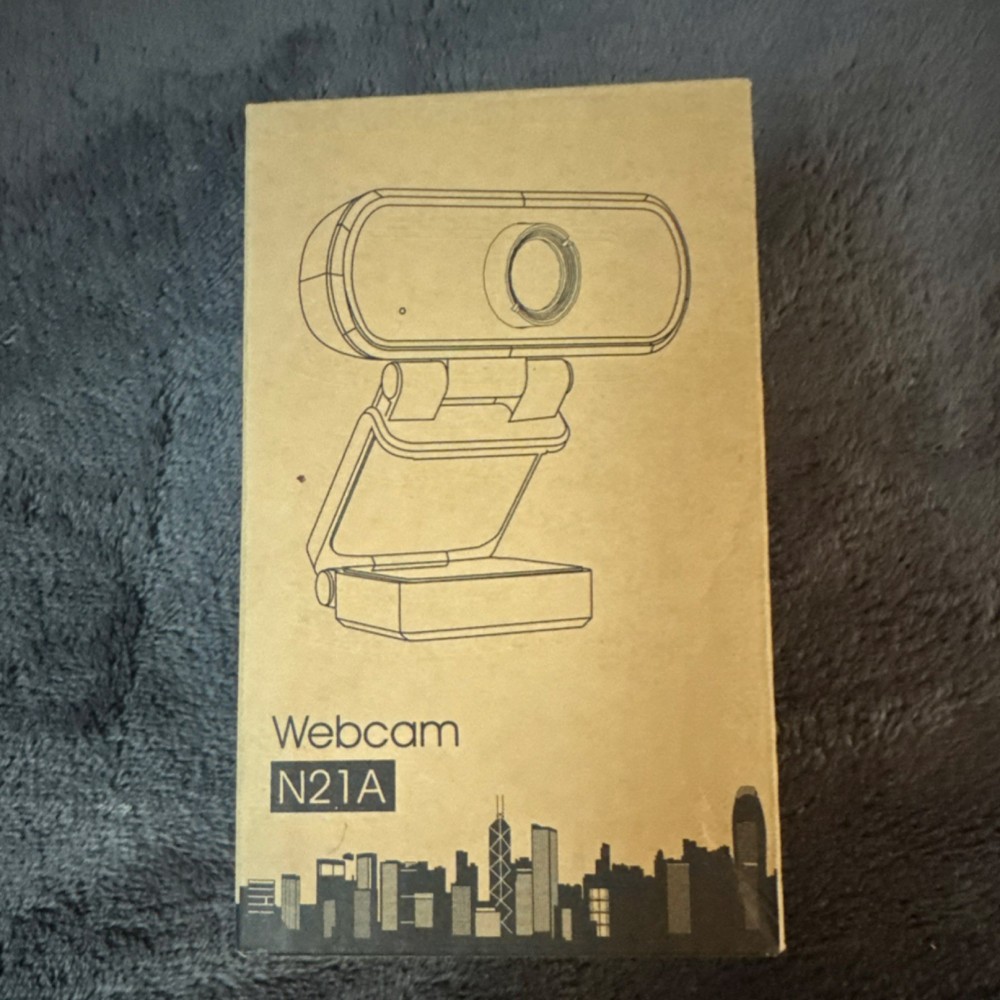 USB Webcam N21A 75x62x125mm Compact Model