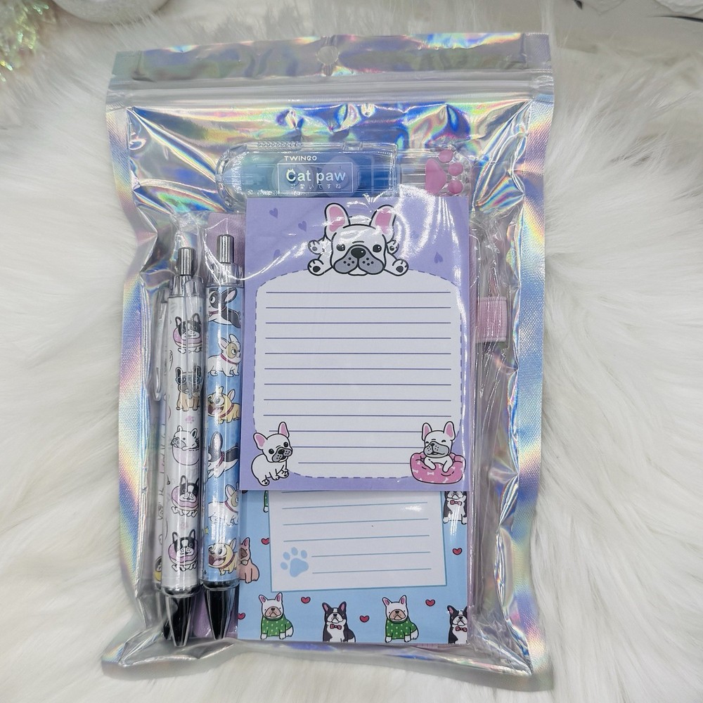 Dog theme Bookish Notebook Bundle with Dog theme pens