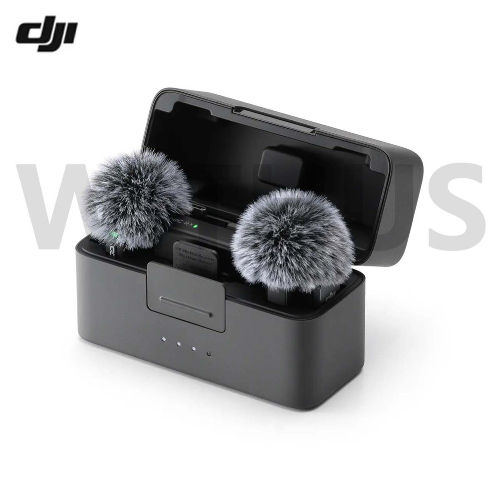 DJI Mic Mini (2TX+1RX+Charging Case) Mini Wireless Microphone Full Set - Fedex
