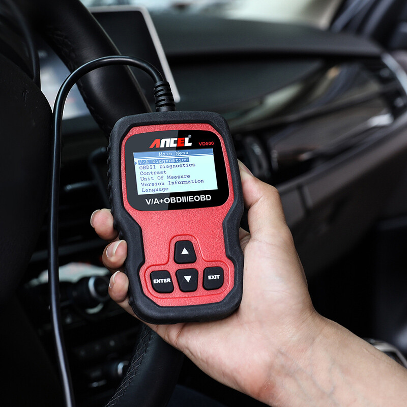 ANCEL VD500 OBD2 Code Reader Full System Scanner TPS Oil EPB Reset Diagnostic