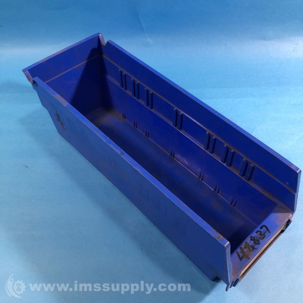 Akro Mils 30-120 Blue Plastic Storage Bin USIP