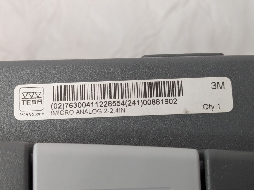 TESA Hexagon Mechanical Inside Micrometer 2 to 2.4" Range 00881902