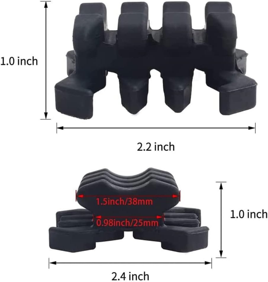 SOPOGER Bow Limb Dampeners Compound Crossbow Split Limb Stabilizer Silencer