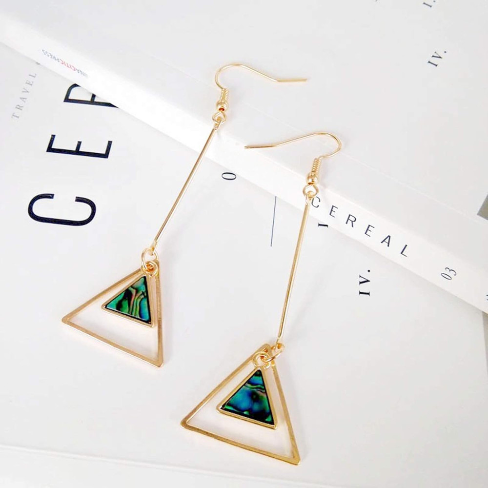 70Pcs Triangle Earring Beading Ring,4Sizes Earring Hoops Connector Links Open Be