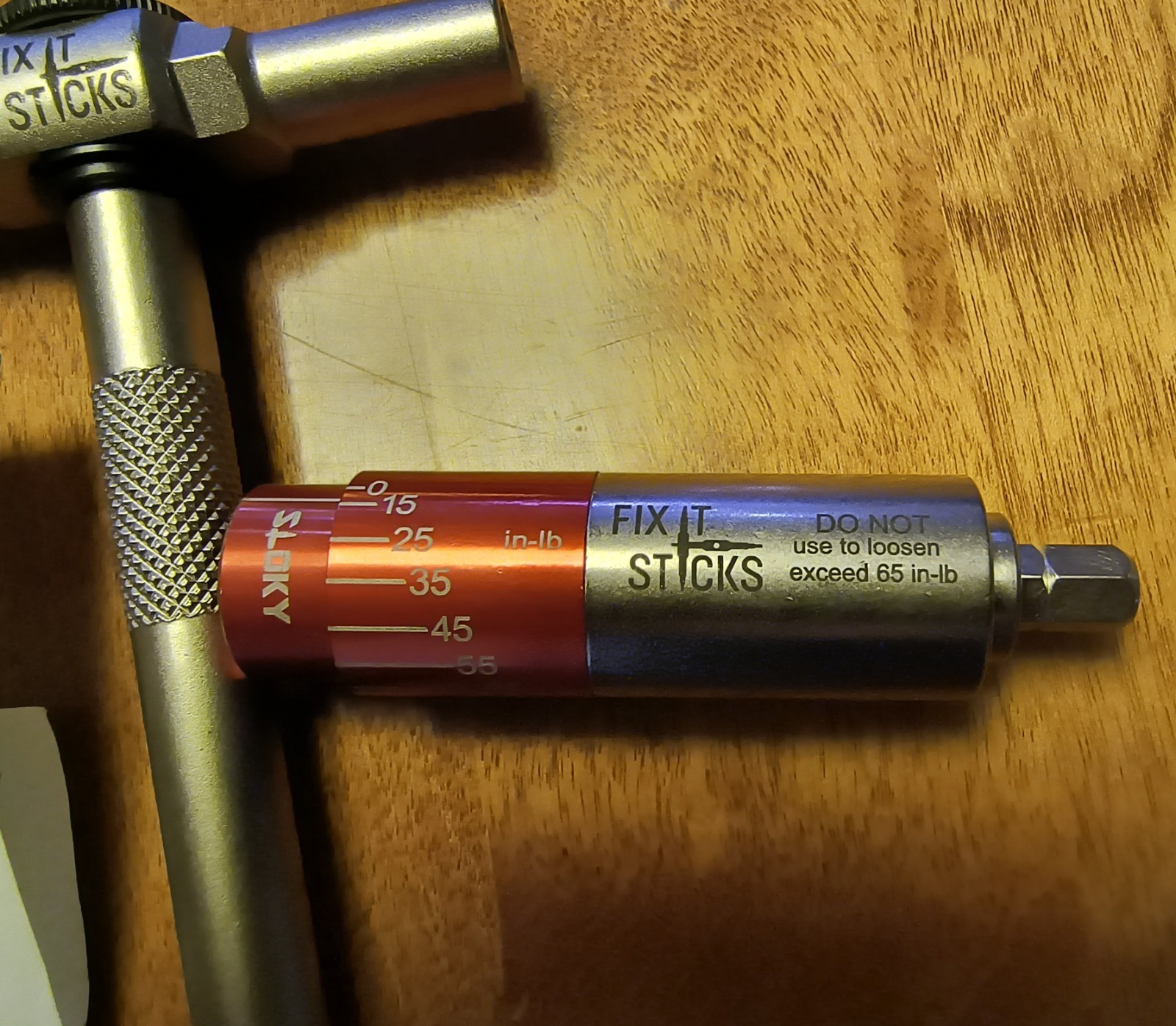 FIX IT STICKS All-in-One Torque Driver 15-65 in-lb + Ratcheting T-Way Wrench NEW