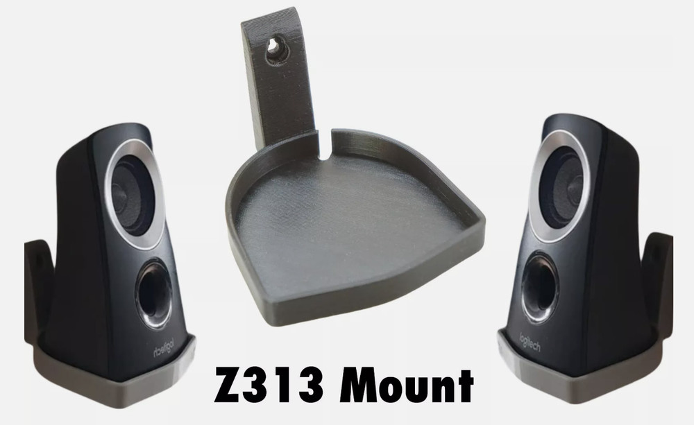 Wall Mount Bracket Holder for Logitech Z313 Bluetooth Speakers