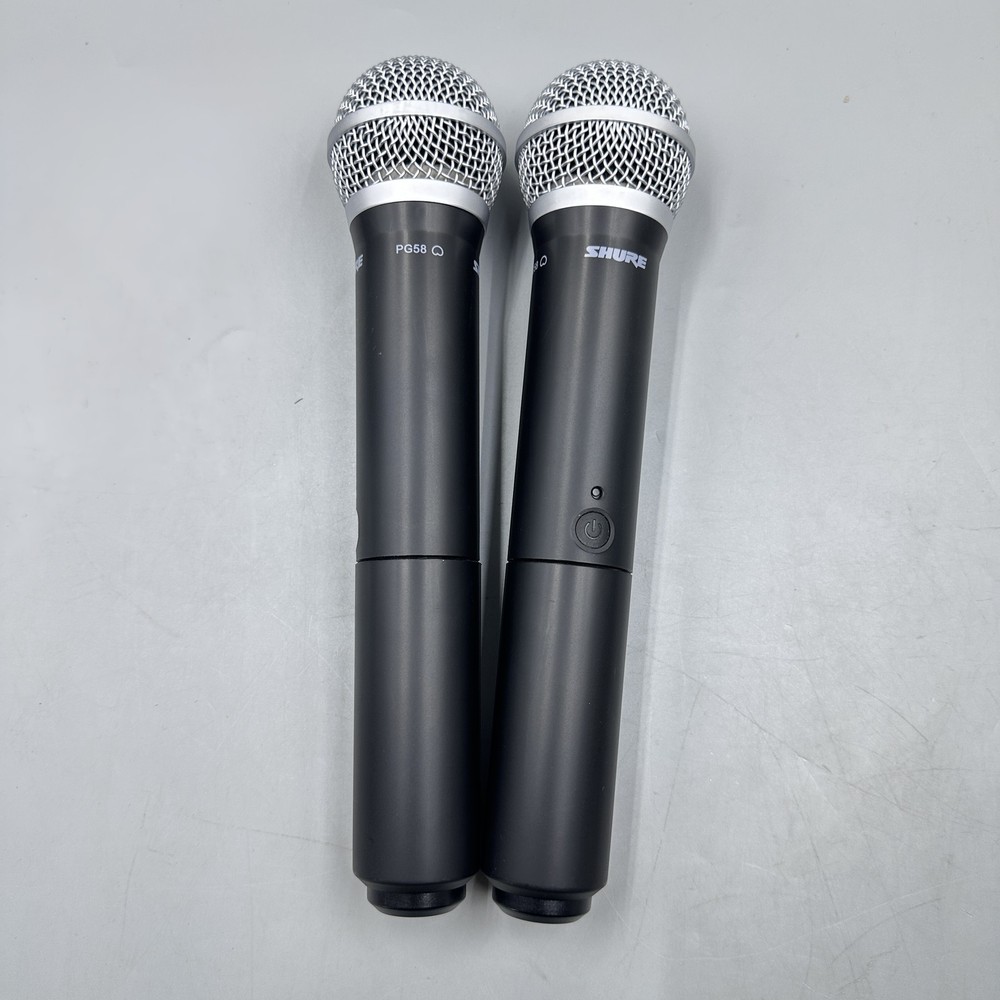 New BLX288/PG58 Handheld Wireless Microphone System With 2 Microphone