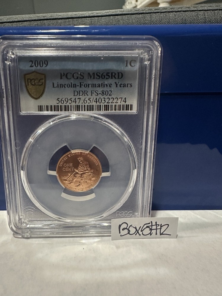 2009 PCGS MS65RD Lincoln-Formative Years DDR FS-801