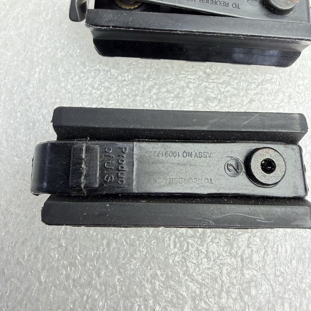 2 - Ops Core Black FAST Helmet ARC Rail Accessory Mounting Hardware Picatinny