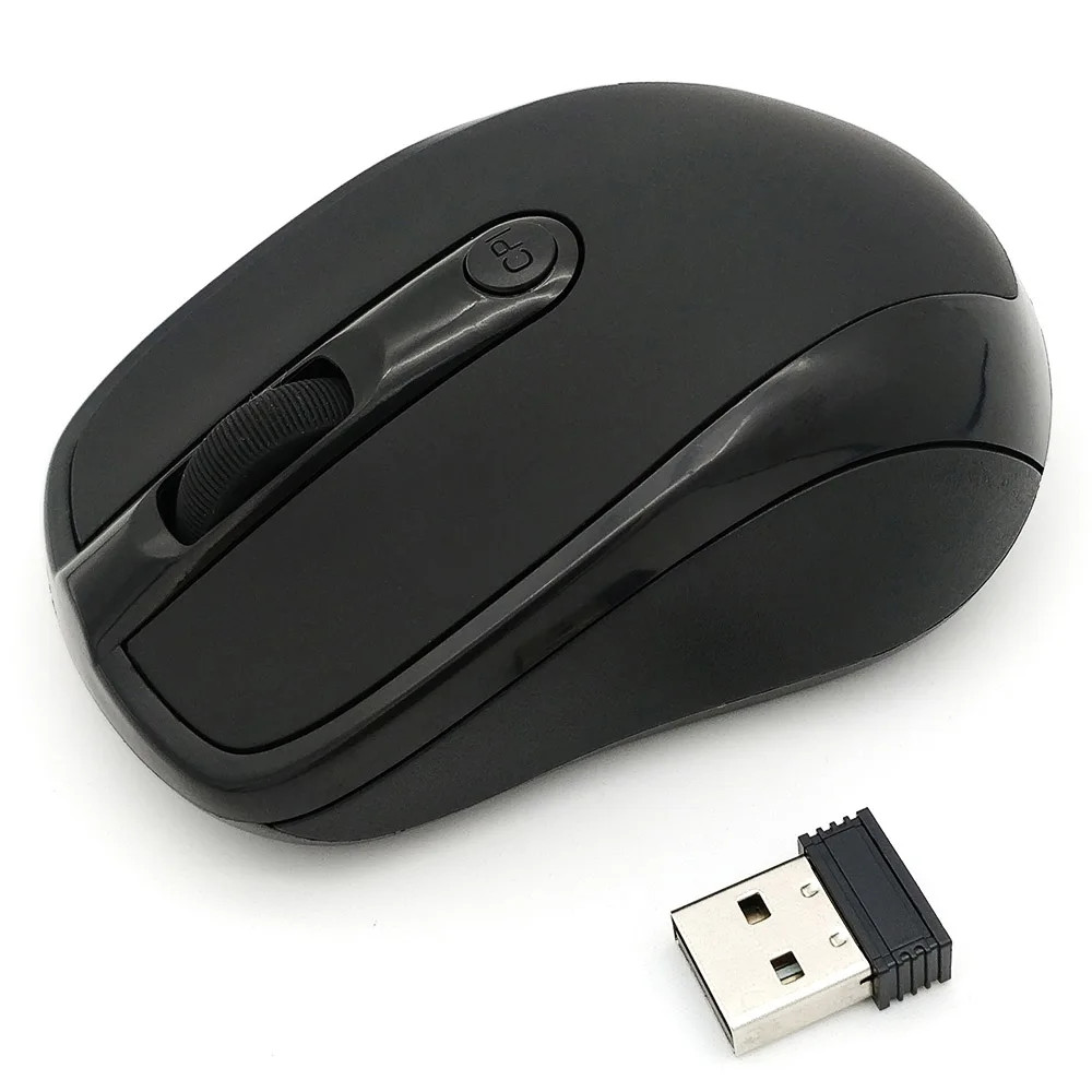 High Quality 2.4GHz USB Wireless Mouse - 2000DPI Adjustable Comfort Optical Mi